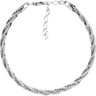 Bealio 07859 stříbrný náramek OMEGA 17+3 cm 03-07859-0409