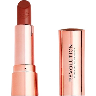 Revolution Beauty Satin Kiss Червило за устни Chauffeur Nude, 3.5 g