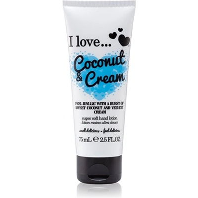 I Love Cosmetics Coconut & Cream лосион за ръце за жени 75 мл