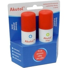 AvePharma Akutol duopack Akutol sprej + Akutol stop sprej 2 x 60 ml