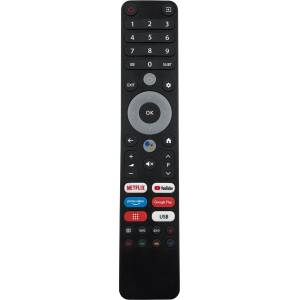 съвместим Blaupunkt 43ubg6000s, 50ubg6000s, 65ubg6000s - заместител дистанционно управление (43ubg6000s, 50ubg6000s, 65ubg6000s) Дистанционно