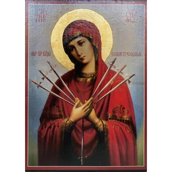 Image 1 of Икона на Св. Богородица Седемстрелная