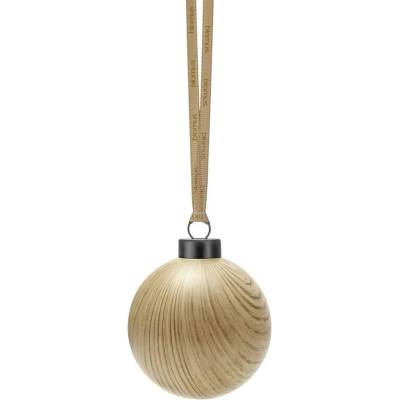 Vánoční ozbody Blomus KISEKY P.7cm SET/4ks přírodní dub