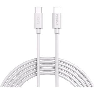 LMP USB-C to USB-C Cable 100W - USB-C към USB-C кабел за устройства с USB-C  орт (50 см) (бял) (25990)