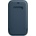 Apple Оригинален калъф Apple Leather Sleeve MagSafe Cover за iPhone 12/12 Pro - Син, MHYD3ZE/A