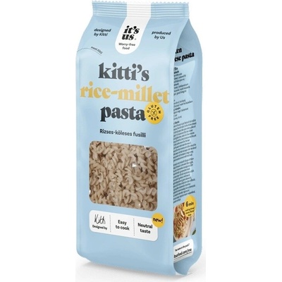 It´s us Kittis Bezlepkové rýžovo prosové těstoviny vřetena 200 g