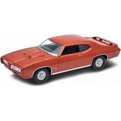 Welly 1969 Pontiac GTO Modrá 1:34