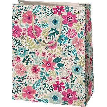 Cardex Екологична подаръчна торбичка от трева Джъмбо, cardex , 32х44 Цветя