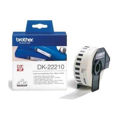 Samolepiace etikety Brother DK22210 29 mm x 30,48 m