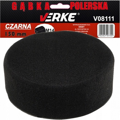 VERKE Leštiaca špongia 150 mm čierna VERKE V08111