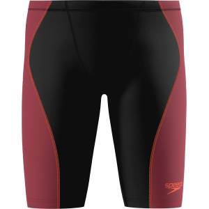 Speedo Mens Hyperspark Lycra Jammer - Black/Red