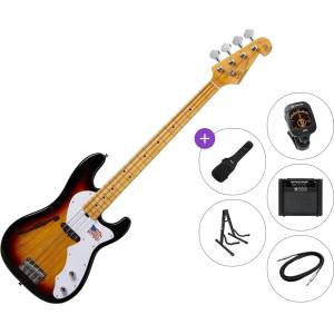 SX SBA2PH Premium SET 3-Tone Sunburst Електрическа бас китара