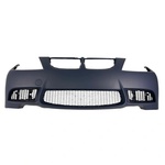  Предна броня за bmw e90 / e91 (2005-2008) - m3 дизайн без отвори за халогени, без отвори за пръскалки, с и без