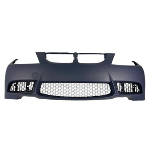  Предна броня за bmw e90 / e91 (2005-2008) - m3 дизайн без отвори за халогени, без отвори за пръскалки, с и без