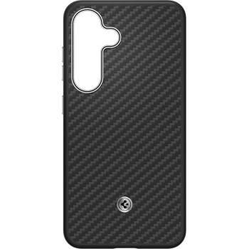 Samsung Galaxy S25 Enzo Aramid Case black silver (GP-FPS931PGABW)