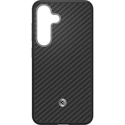 Samsung Galaxy S25 Enzo Aramid Case black silver (GP-FPS931PGABW)