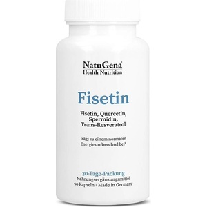 NatuGena Fisetin, 90 капсули, NatuGena (571438 (2018143) NTG)