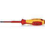 KNIPEX Отвертка PH 2 Slim, VDE 1000V жълто-червена ръкохватка 212мм, Knipex (K982402SL) - xmall