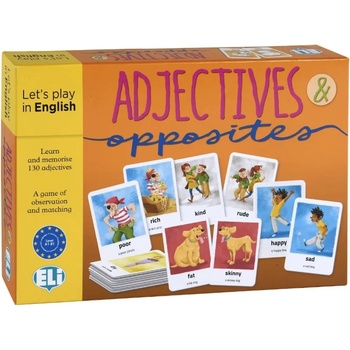 ELi Publishing Образователна игра Eli Adjectives & Opposites (Английски език) (KLAB9422)