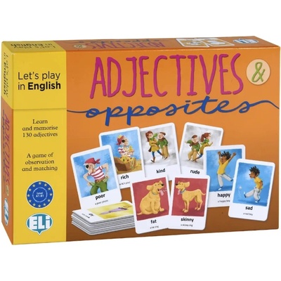 ELi Publishing Образователна игра Eli Adjectives & Opposites (Английски език) (KLAB9422)