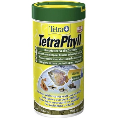 Tetra Phyll - храна за тревопасни тропически рибки 10л
