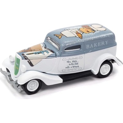 Johnny Lightning Ford Delivery Clue s pokerovým žetonem Mrs. White 1:64