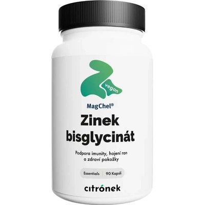 Citronek Zinek Bisglycinát 90 veganských kapslí