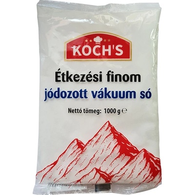 KOCH'S Soľ jedlá jódovaná 1 kg
