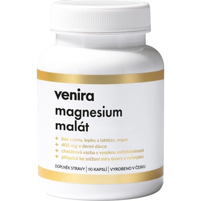Venira Magnesium malát 90 kapslí