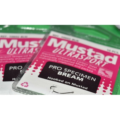 MUSTAD PRO SPECIMEN BREAM10602 BLN vel.14 10 ks