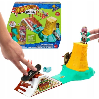 Mattel HGT91/HXK91 Hot Wheels Arkádový Skatepark