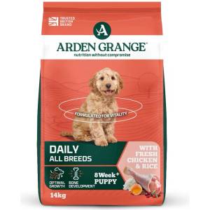 Arden Grange Puppy / Junior rich in fresh chicken 14 kg