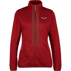 Salewa Дамско поларено яке Salewa Women's Rocca 2 PL Full Zip Fleece jacket - Syrah Melange - размер 36 (EU) (105-3326-0313)
