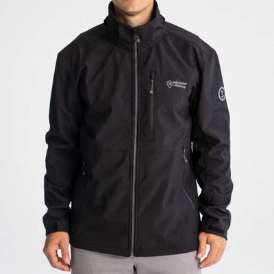 Softshellová Bunda Adventer & Fishing Softshell Jacket Black