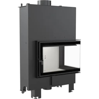 Горивна камера с водна риза Kratki MBM/PW/10/P/BS/W Ø 180 12 kW, ъглова дясна