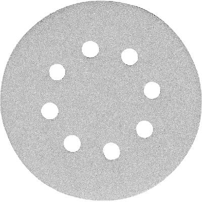 Шлайф хартия makita с велкро закрепване 125 мм 8 отвора k100, 10 бр. p-33370 (p-33370)