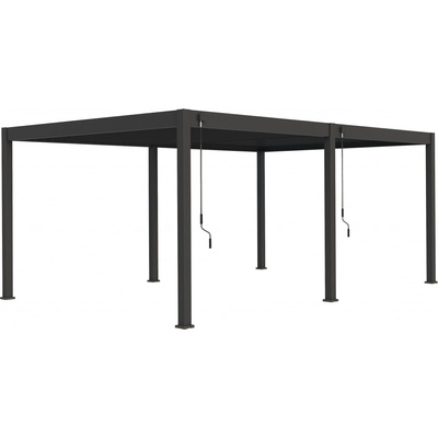 Outdoor Creations Hliníková pergola s lamelami HORIZON PRIME 400x600cm 6 stojek Antracit