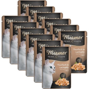 Miamor Feine Filets in Jelly тонзин в сьомгово желе 12 x 100 г