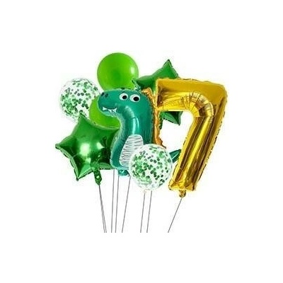 Balónkový set Dinosaurus 7.narozeniny