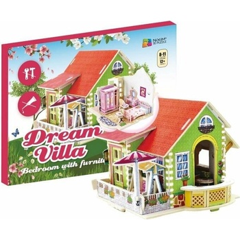 Nixim 3D Puzzle Spálňa 1ks