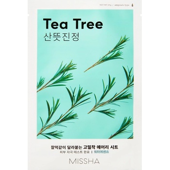 Missha Airy Fit Sheet Mask Tea Tree Маска за лице дамски 19gr