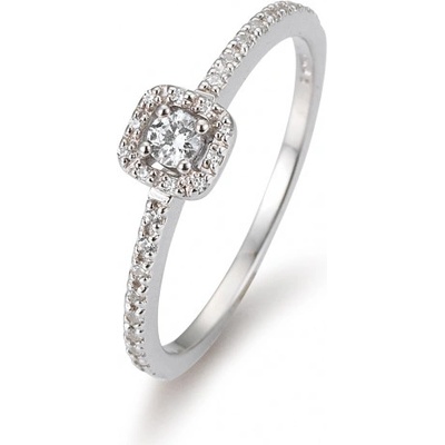 Sofia Diamonds Prsten bílé zlato s diamanty BE41 05802 W