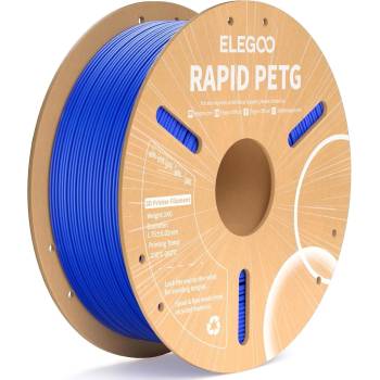 Elegoo RAPID PETG -1.75mm-1KG-Cardboard Spool-Blue (50.203.0219)