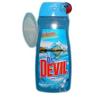 Dr. Devil WC gél 3v1 Aqua 400 ml