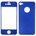 Sentio Screen Protector for iPhone 4S Metal Blue 2in1