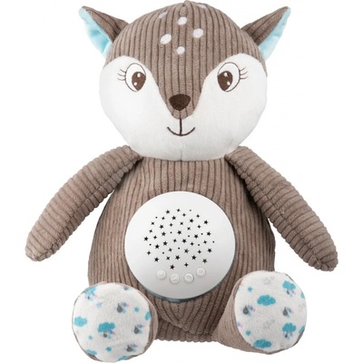 Canpol Babies plyšák s hrací skříňkou a projektorem 3v1 77/206 hnědá