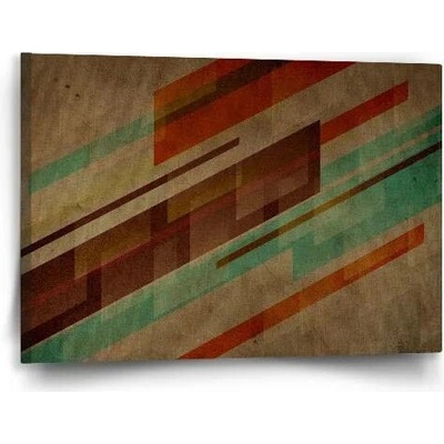 Sablio Obraz Hnědá abstrakce - 60x40 cm