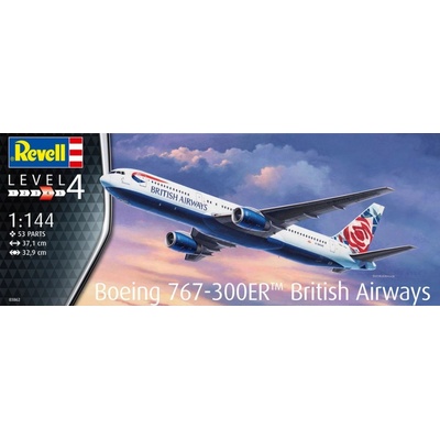 Revell Boeing 767-300ER British Airways Chelsea Rose 1:144