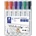 STAEDTLER Маркер Staedtler WB Lumocolor, кръгъл 2 мм, асортимент (6) (351 WP6)