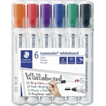 STAEDTLER Маркер Staedtler WB Lumocolor, кръгъл 2 мм, асортимент (6) (351 WP6)
